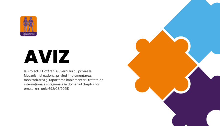 AVIZ la Proiectul Hotărârii Guvernului cu privire la Mecanismul național privind implementarea, monitorizarea și raportarea implementării tratatelor internaționale și regionale în domeniul drepturilor omului (nr. unic 692/CS/2025)