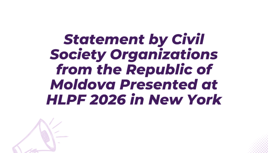 Statement by Civil Society Organizations from the Republic of Moldova Presented at HLPF 2026 in New York